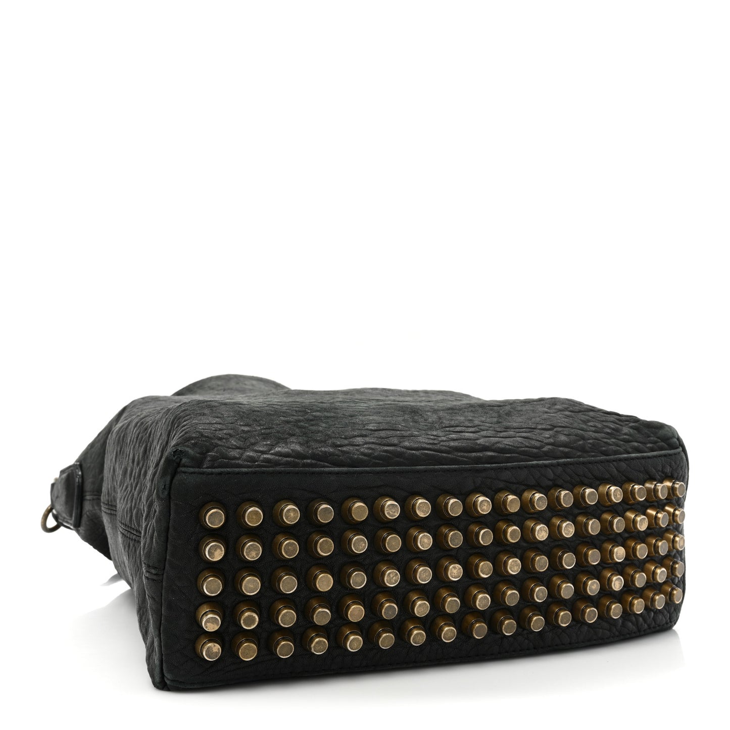 Pebbled Lambskin Darcy Hobo Black