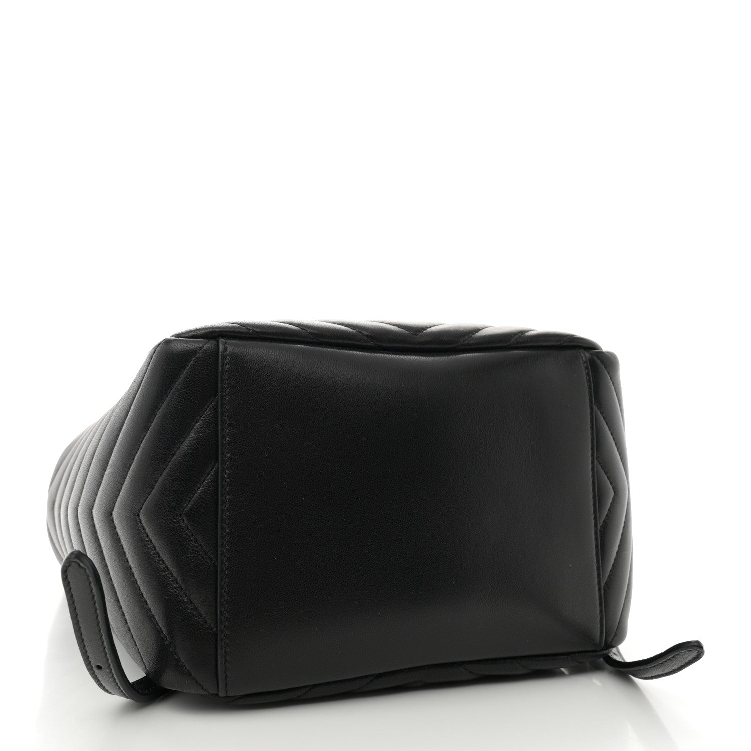 Saint Laurent Lambskin Matelasse Monogram Joe Backpack Black 4 of 11