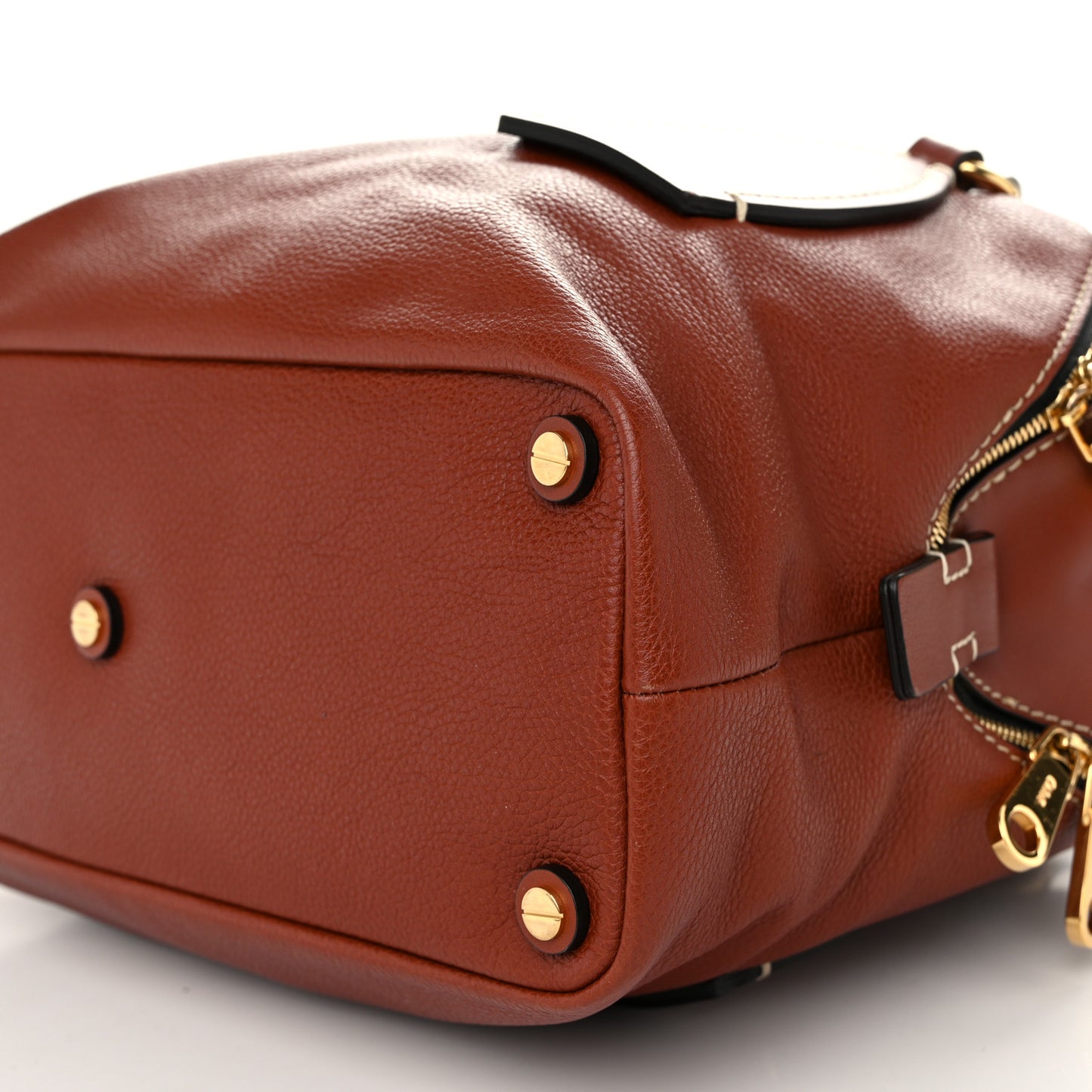 Calfskin Medium Daria Sepia Brown