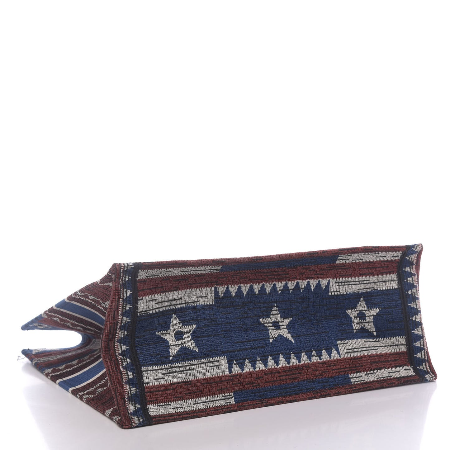 Canvas Embroidered Exclusive US Book Tote Multicolor