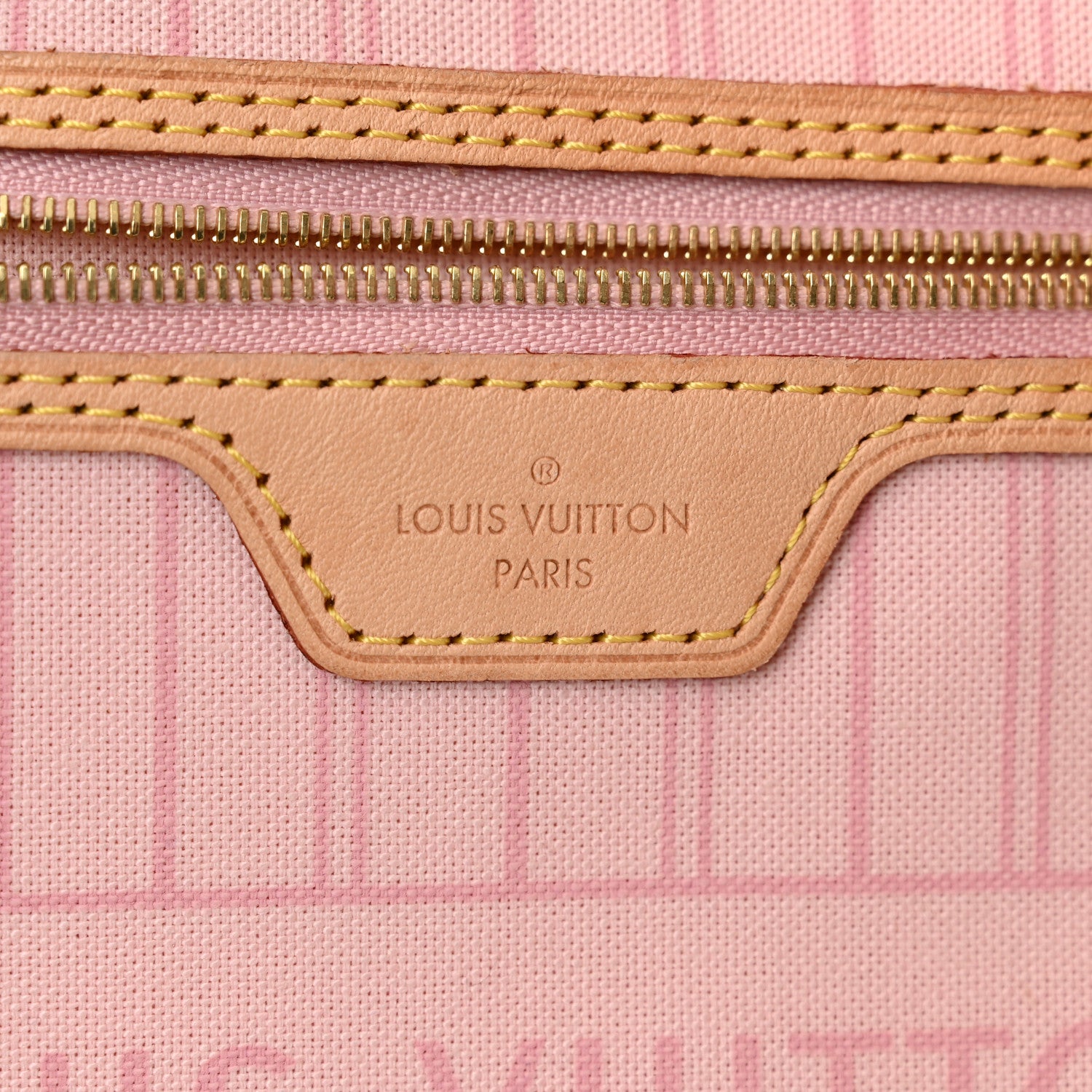 Louis Vuitton Damier Azur Neo Neverfull GM Rose Ballerine 8 of 11