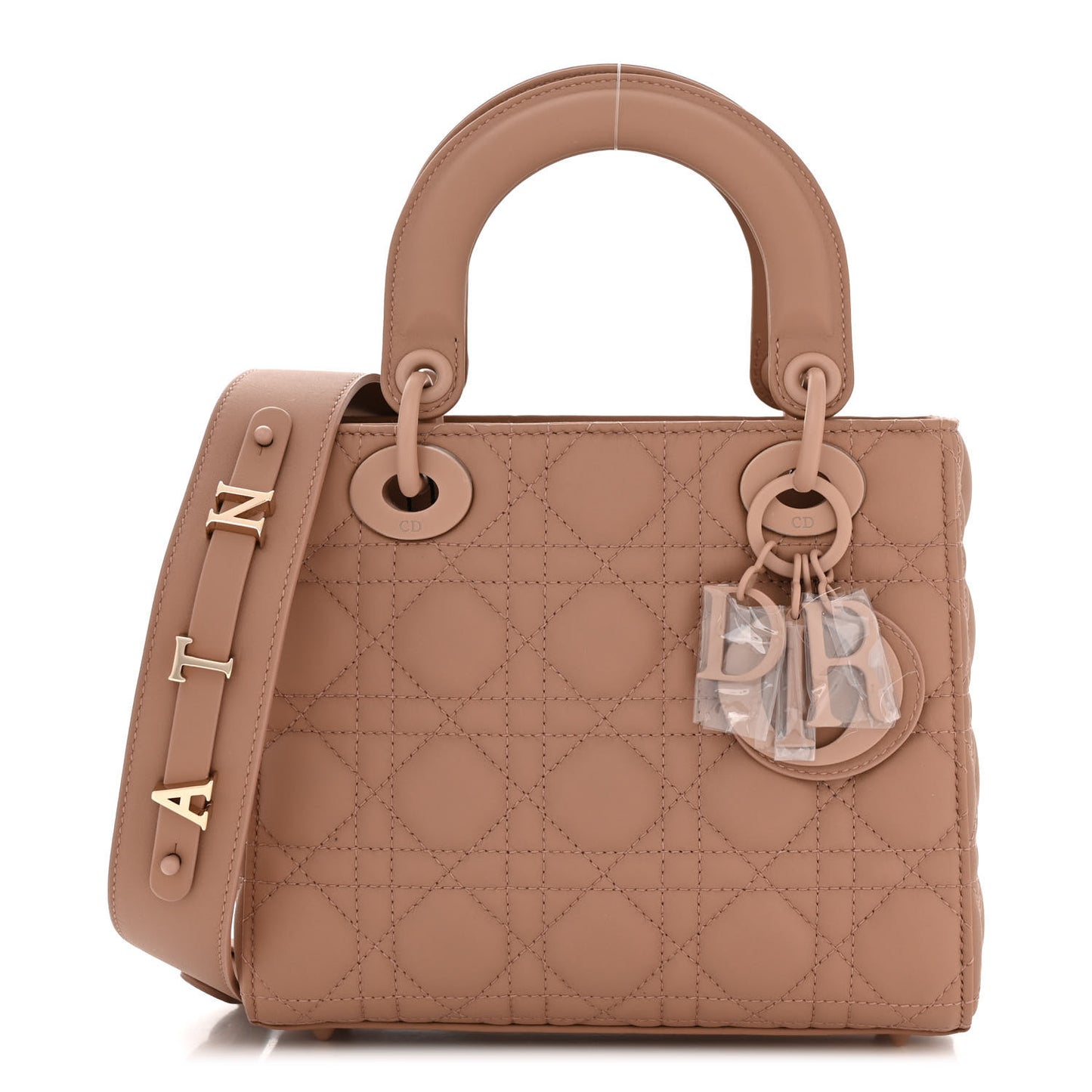 Ultra Matte Calfskin Cannage Small My ABCDior Lady Dior Beige