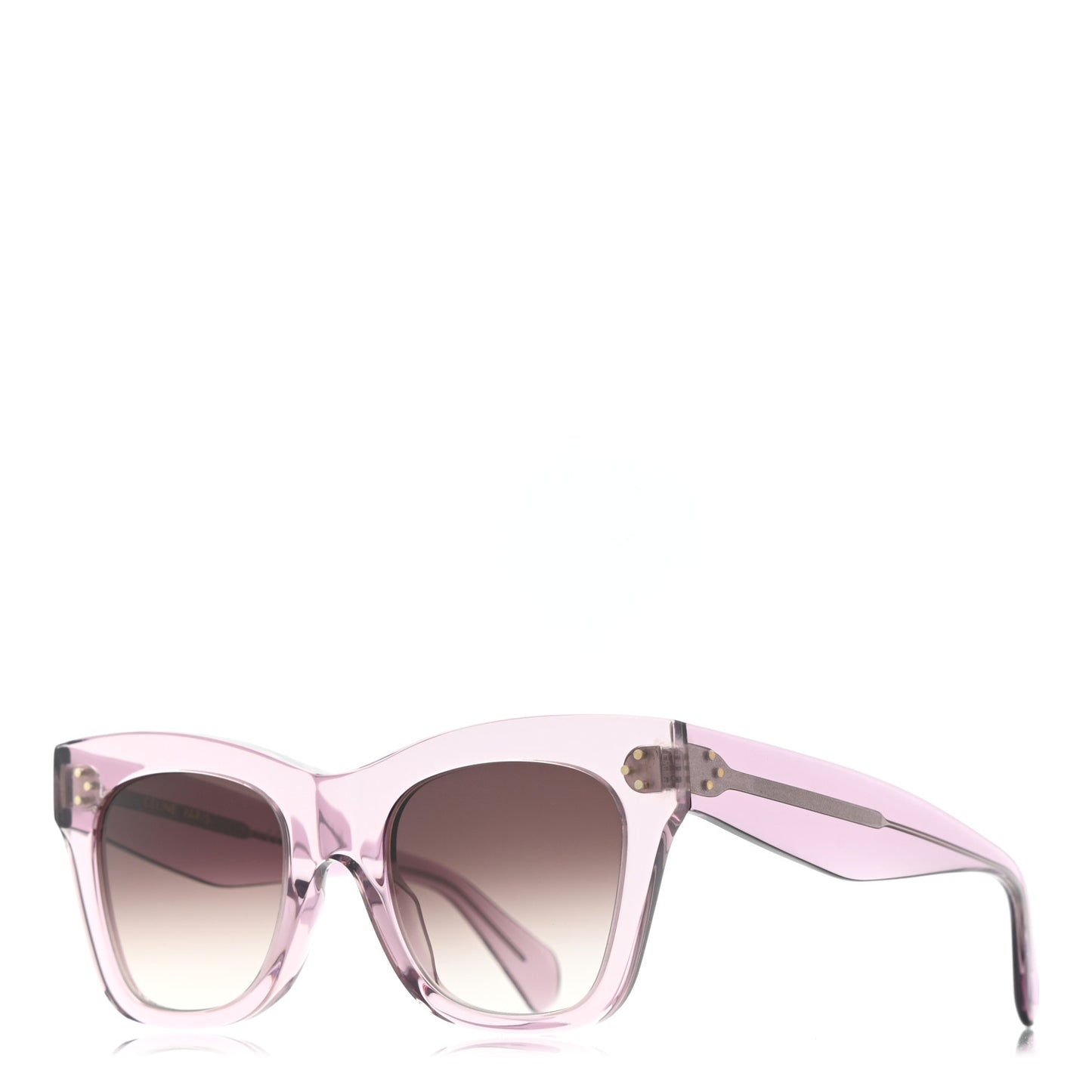 Acetate Cat Eye Sunglasses CL4004IN Transparent Lilac