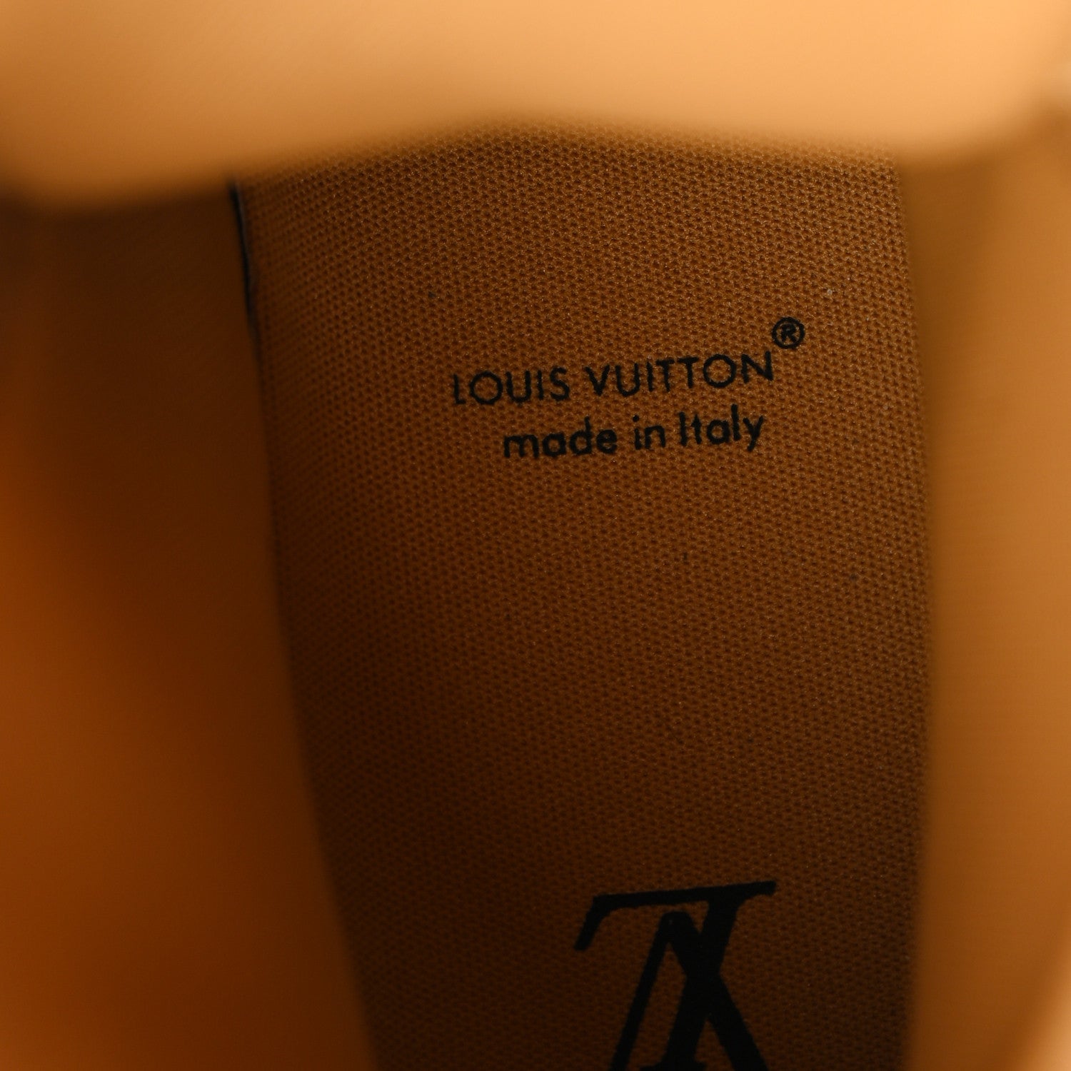 Louis Vuitton Nubuck Monogram Jacquard Mens Ranger Ankle Boots 10.5 Beige 6 of 9