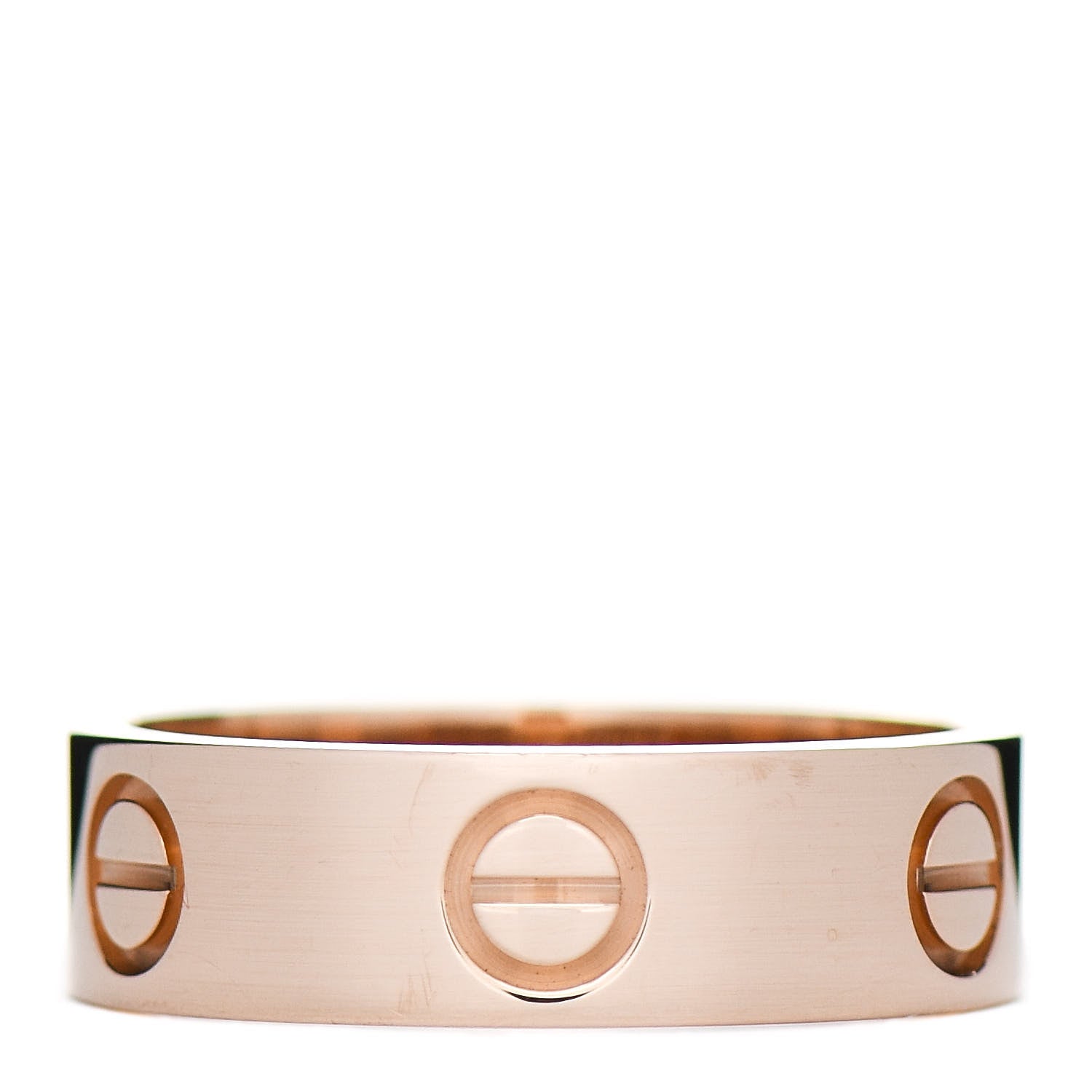 Cartier 18K Pink Gold 5.5mm LOVE Ring 52 6 3 of 5