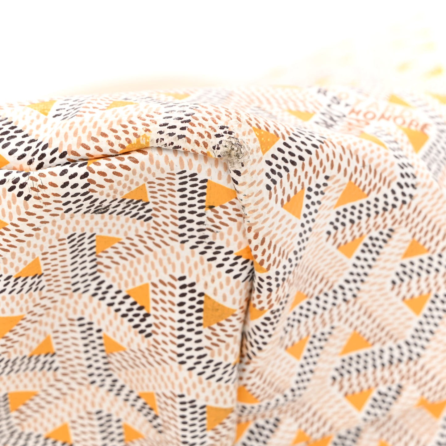 Goyardine Saint Louis Claire Voie PM White Orange