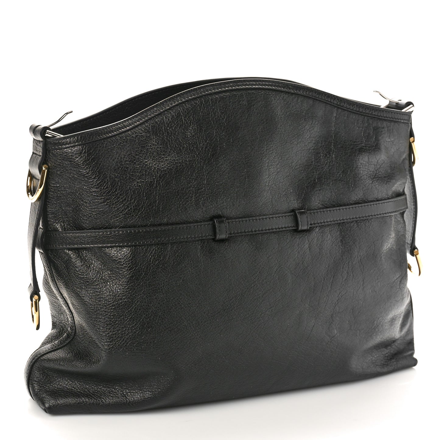 Calfskin Medium Voyou Bag Black