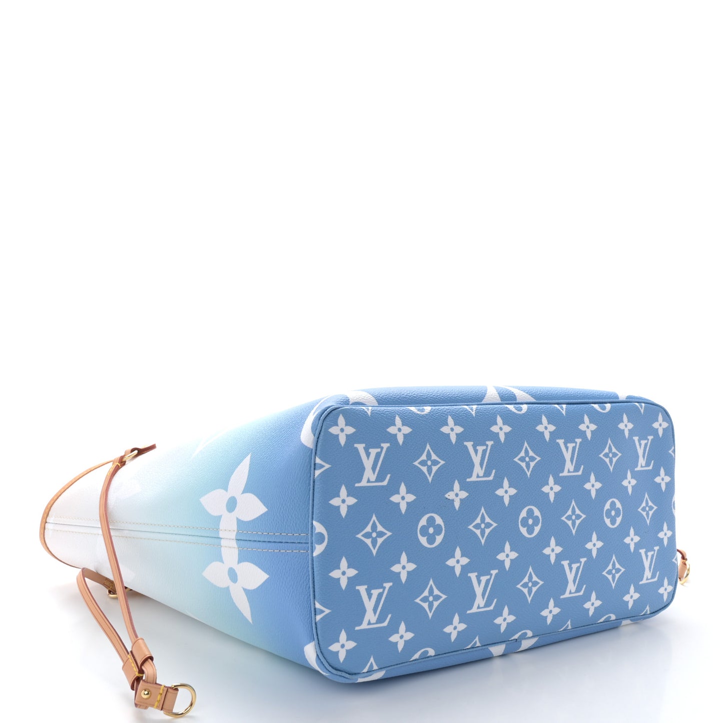Monogram Giant By The Pool Neverfull MM Blue