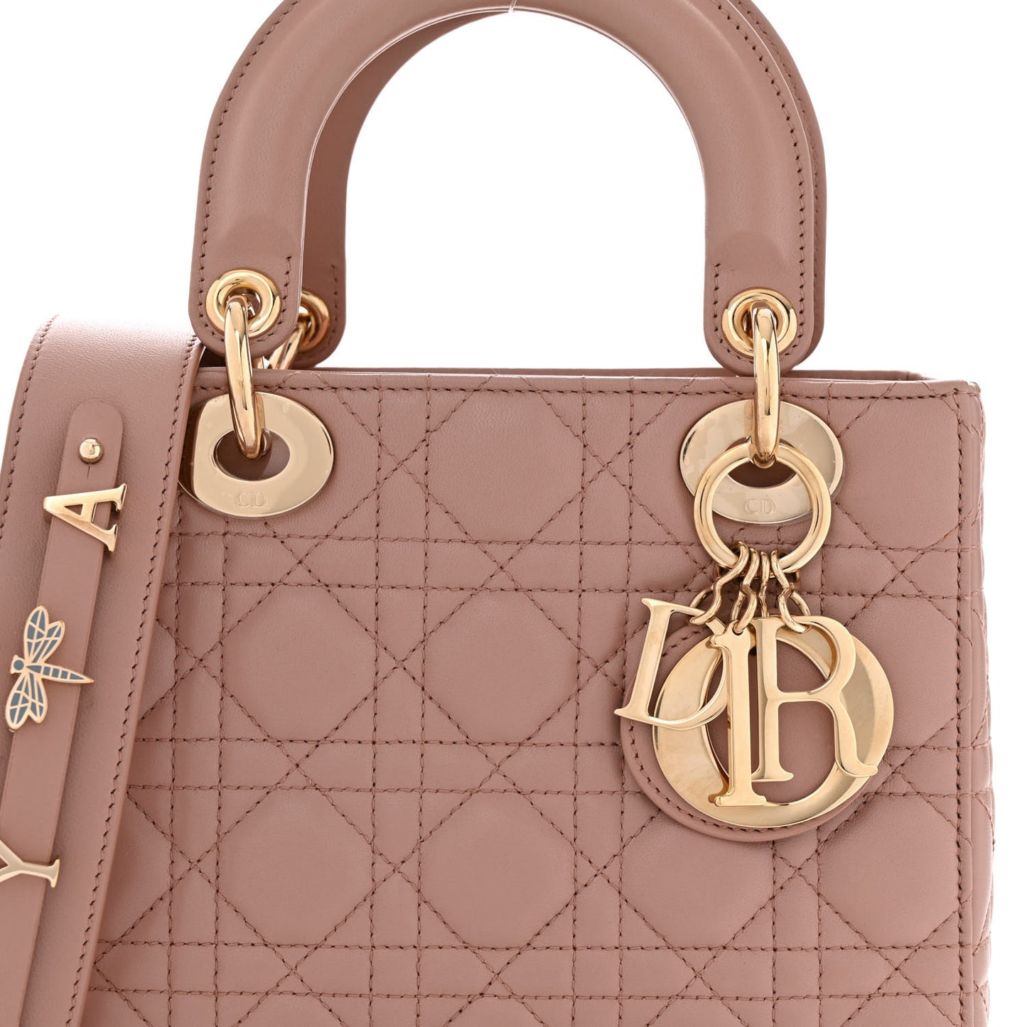 Lambskin Cannage Small My ABCDior Lady Dior Fard