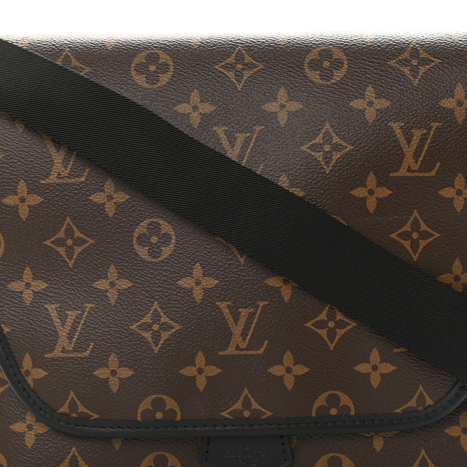 Louis Vuitton Monogram Macassar Magnetic Messenger 7 of 10