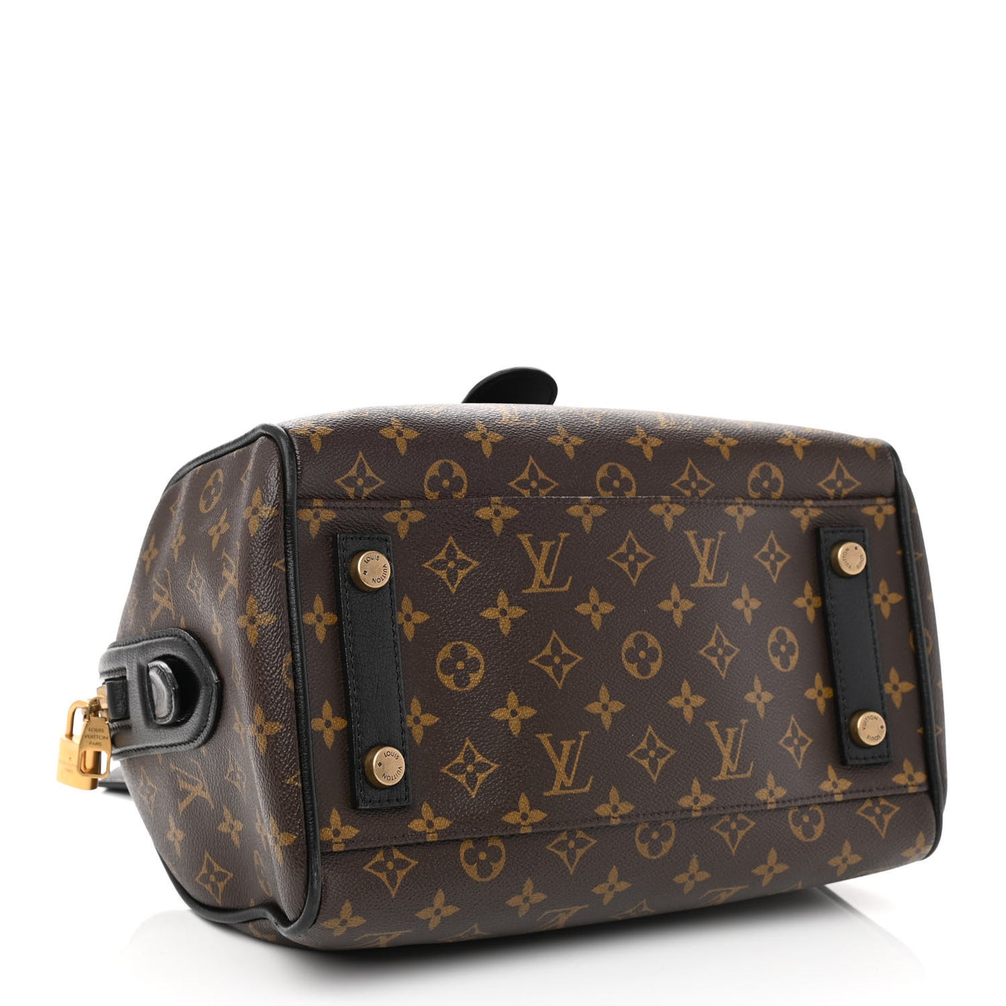 Monogram Golden Arrow Speedy Black