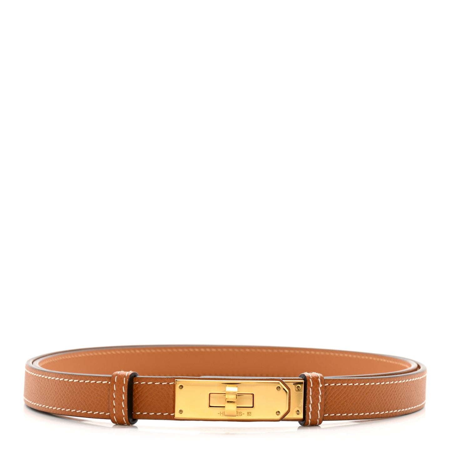 Epsom Kelly Belt Gold
