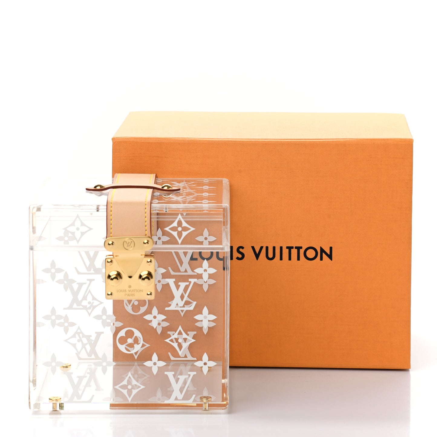 Transparent Plexiglass Cube Scott Box