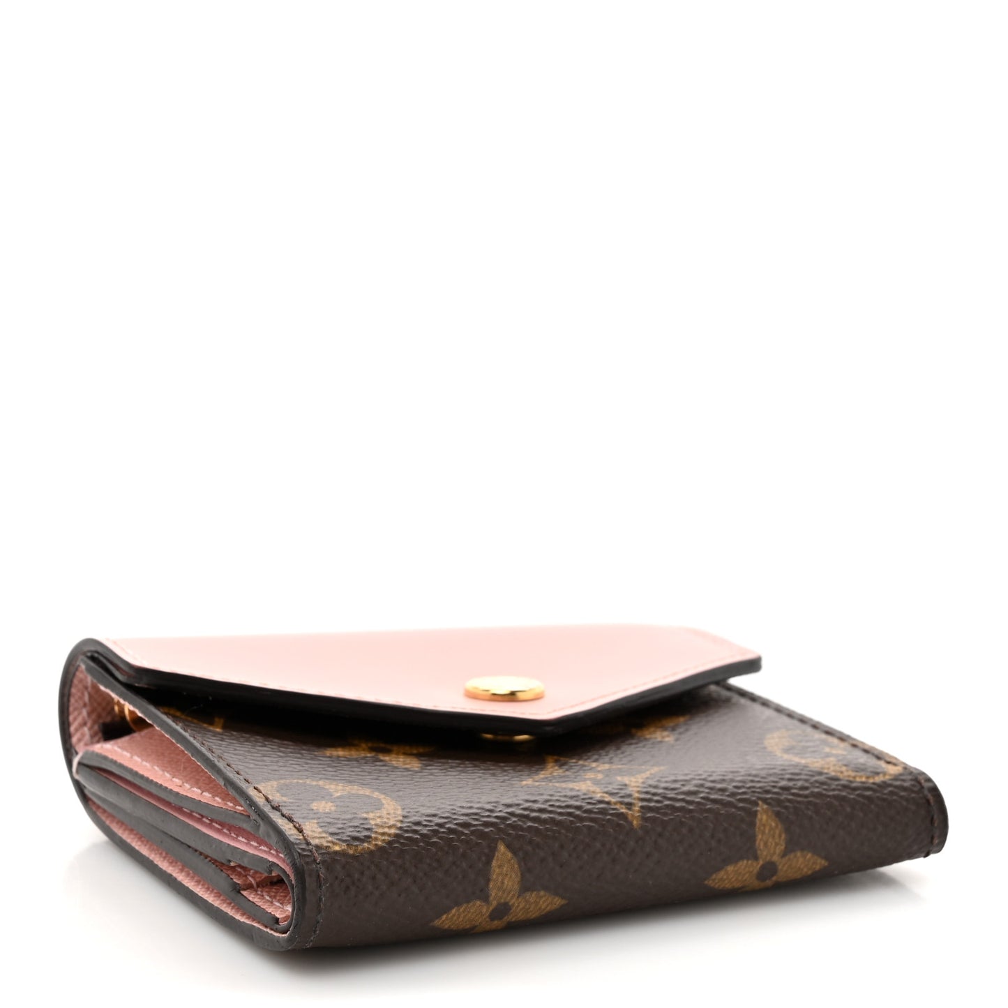 Monogram Zoe Wallet Rose Ballerine