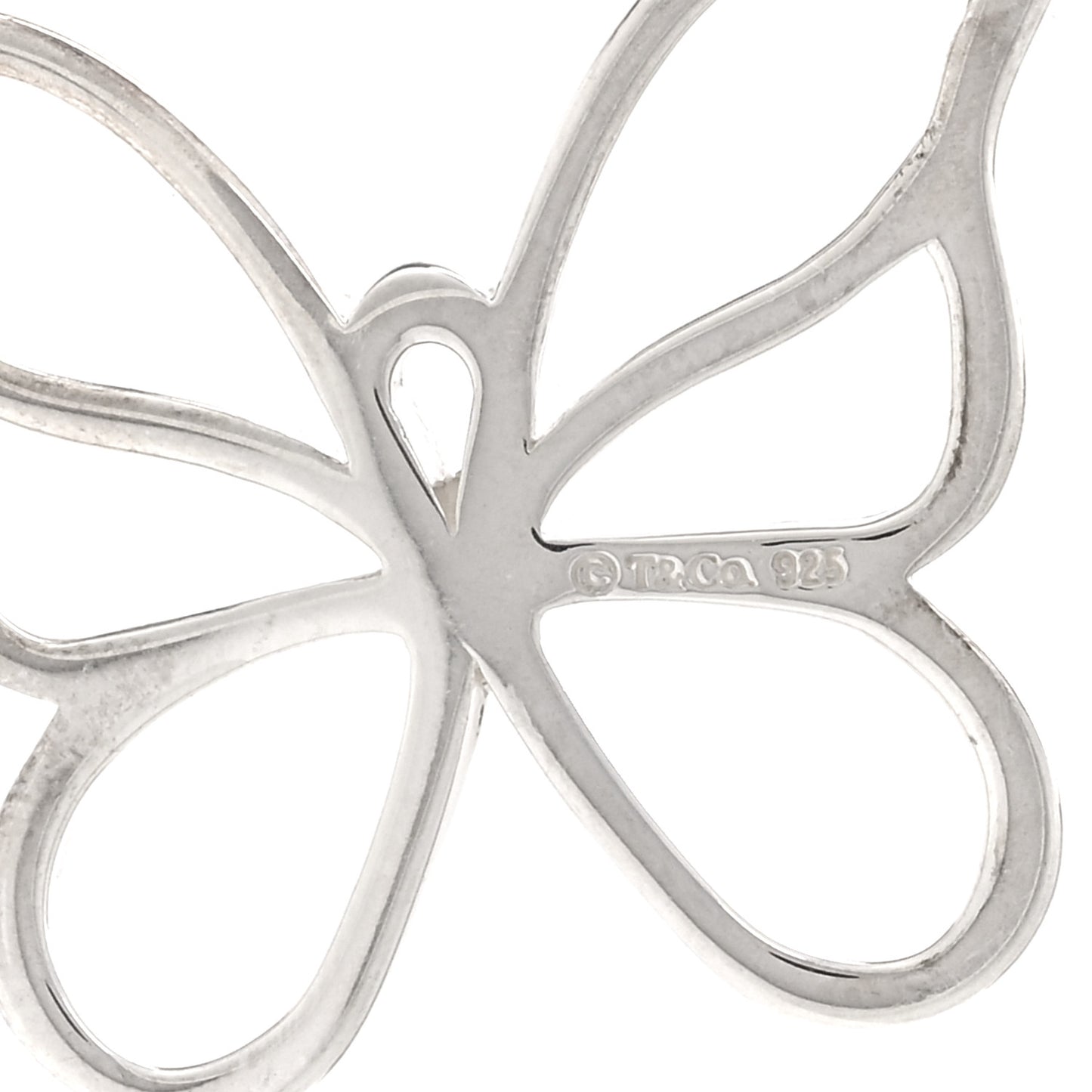 Sterling Silver Butterfly Pendant Necklace