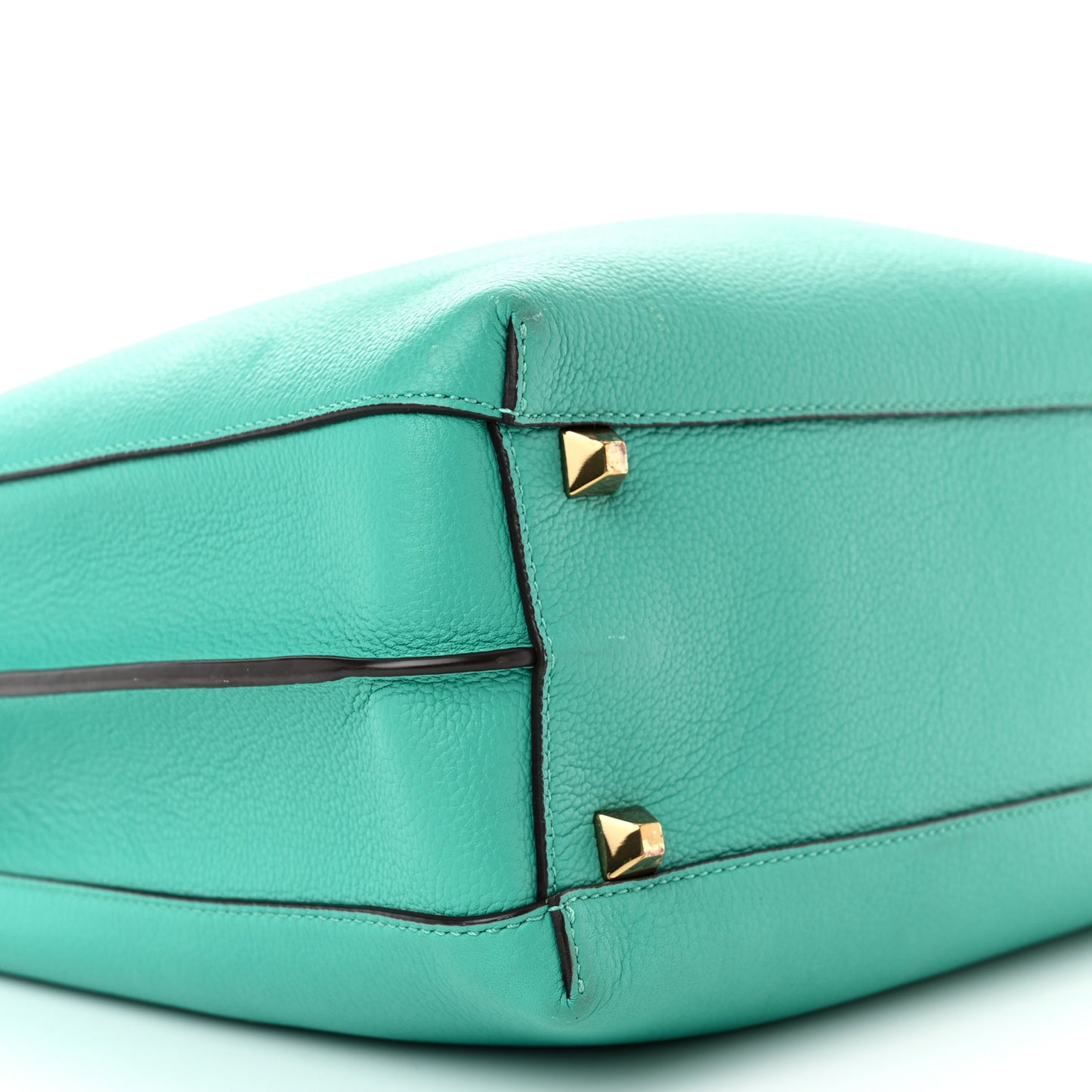 Grained Calfskin Medium Milla Hobo Oasis Green