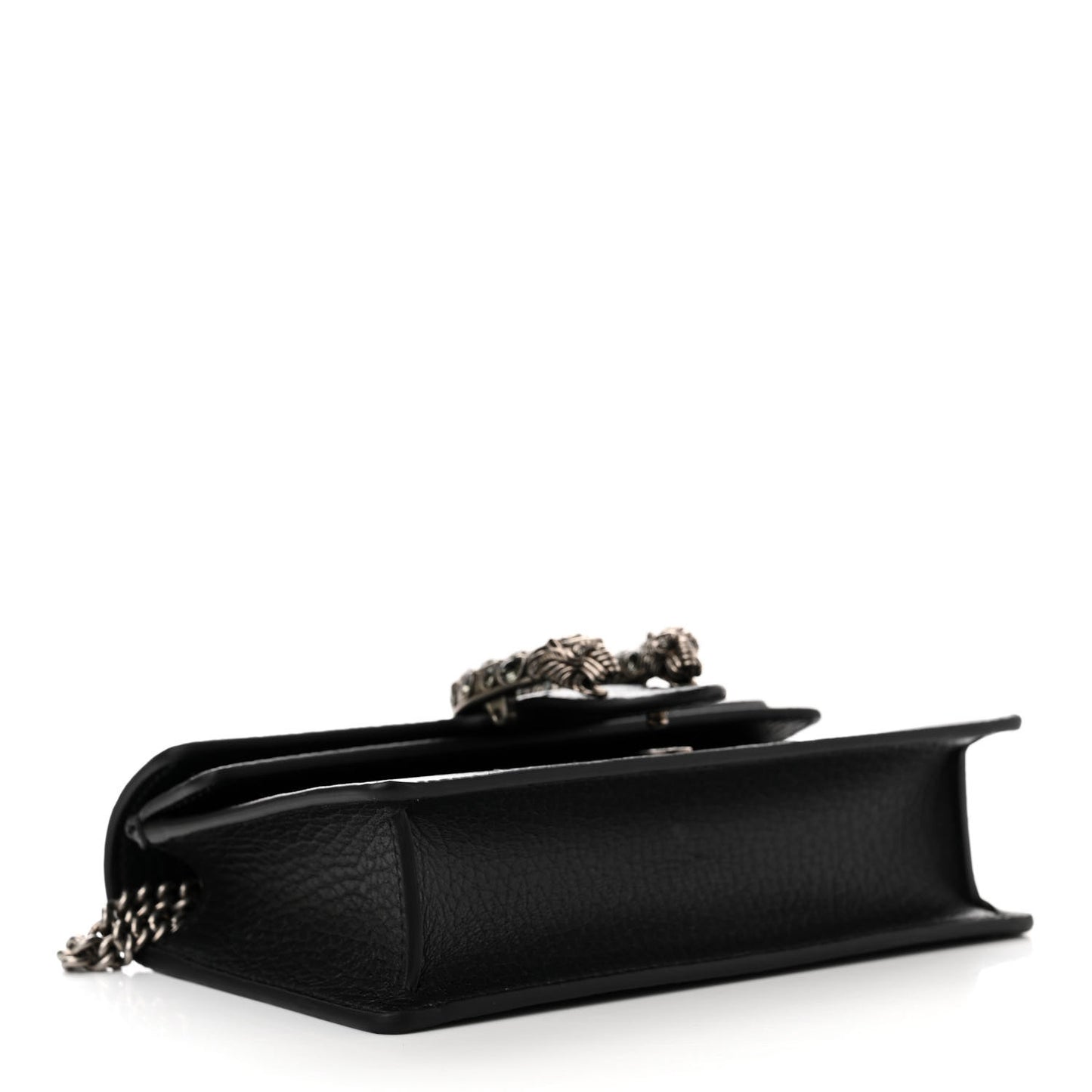 Calfskin Super Mini Dionysus Shoulder Bag Black