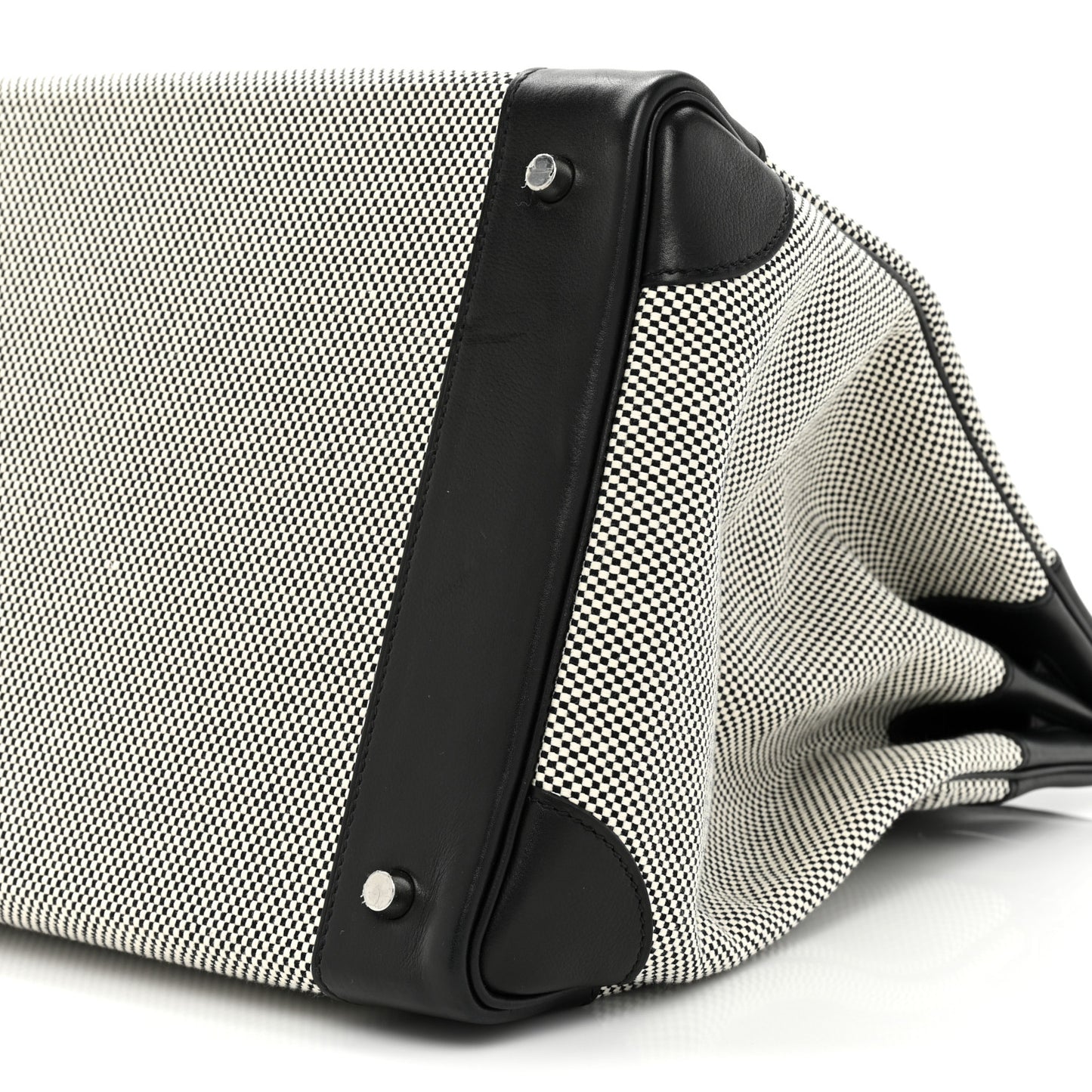 Hunter Criss Viking Evercolor HAC Birkin 40 Ecru Black