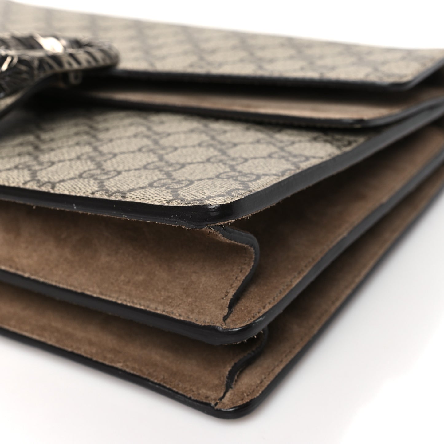 GG Supreme Monogram Medium Dionysus Shoulder Bag Taupe