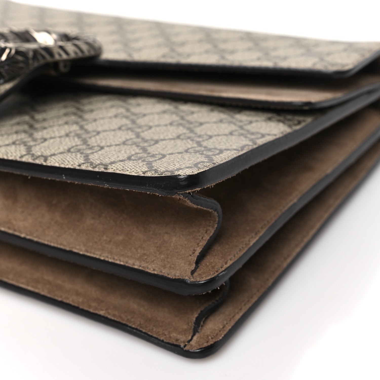 Gucci GG Supreme Monogram Medium Dionysus Shoulder Bag Taupe 10 of 10