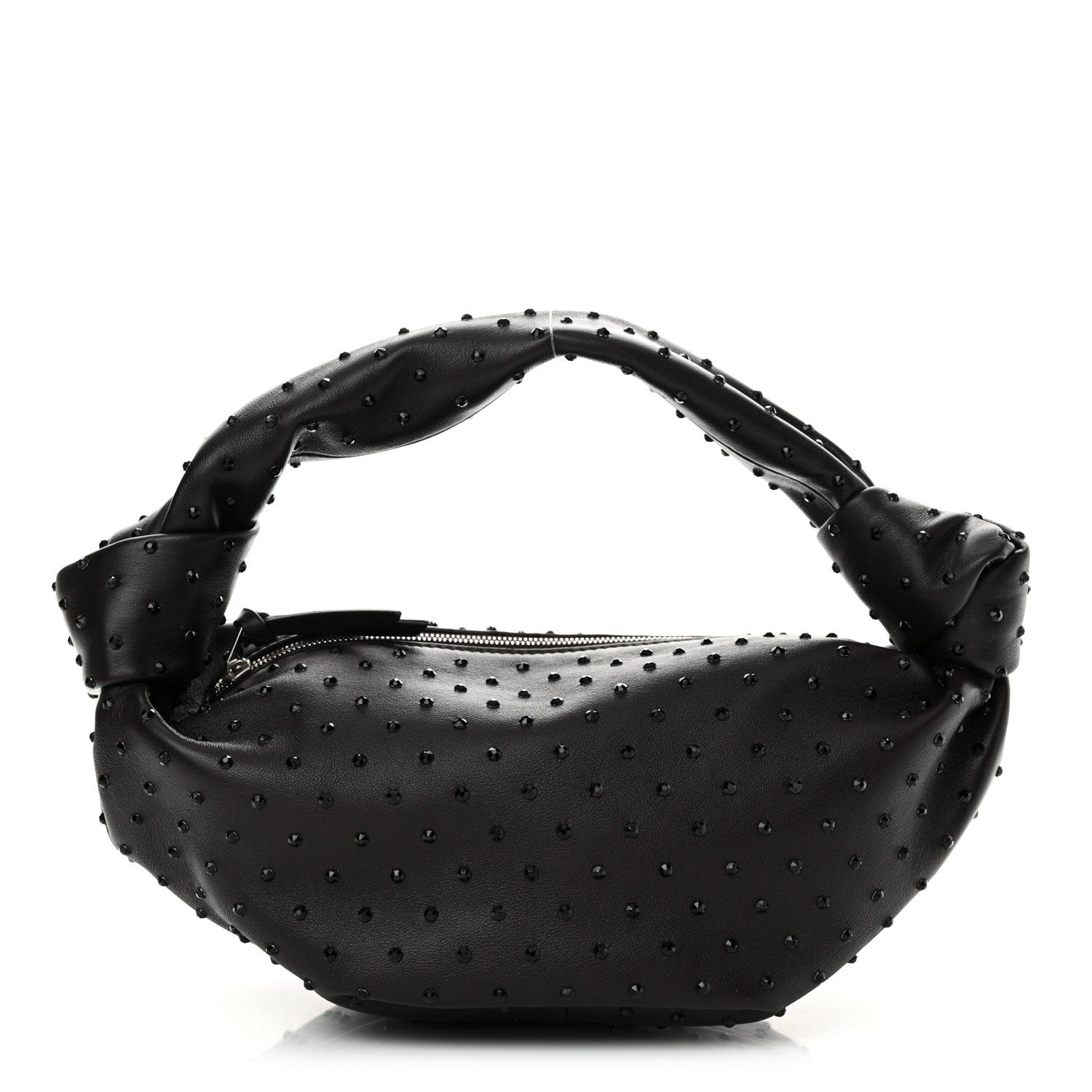 Bottega Veneta Nappa Strass Mini Double Knot Bag Fondant 1 of 9