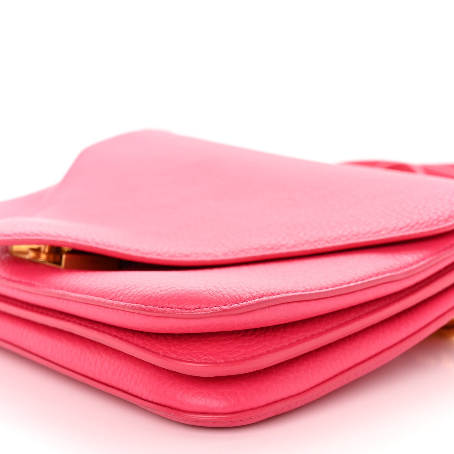 BOTTEGA VENETA Calfskin Mount Envelope Bag Pink