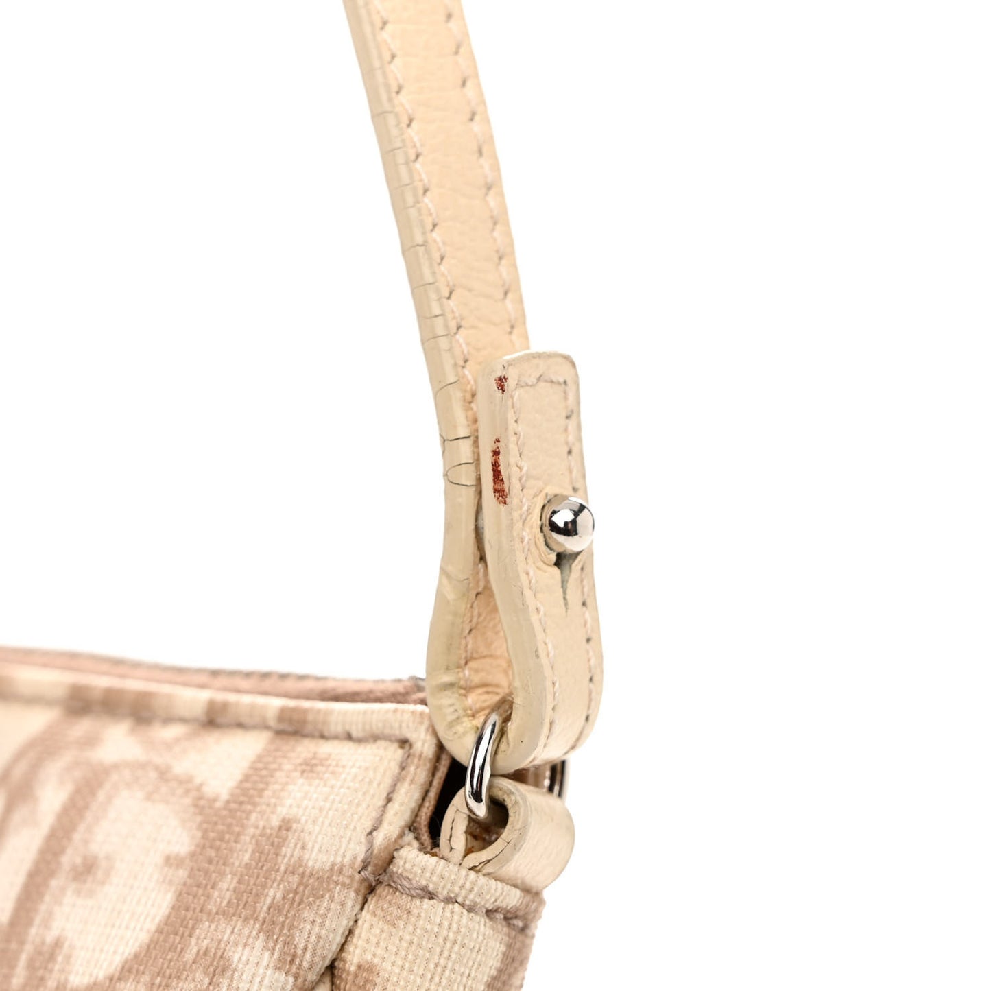 Monogram Vintage Flowers Mini Saddle Bag Beige