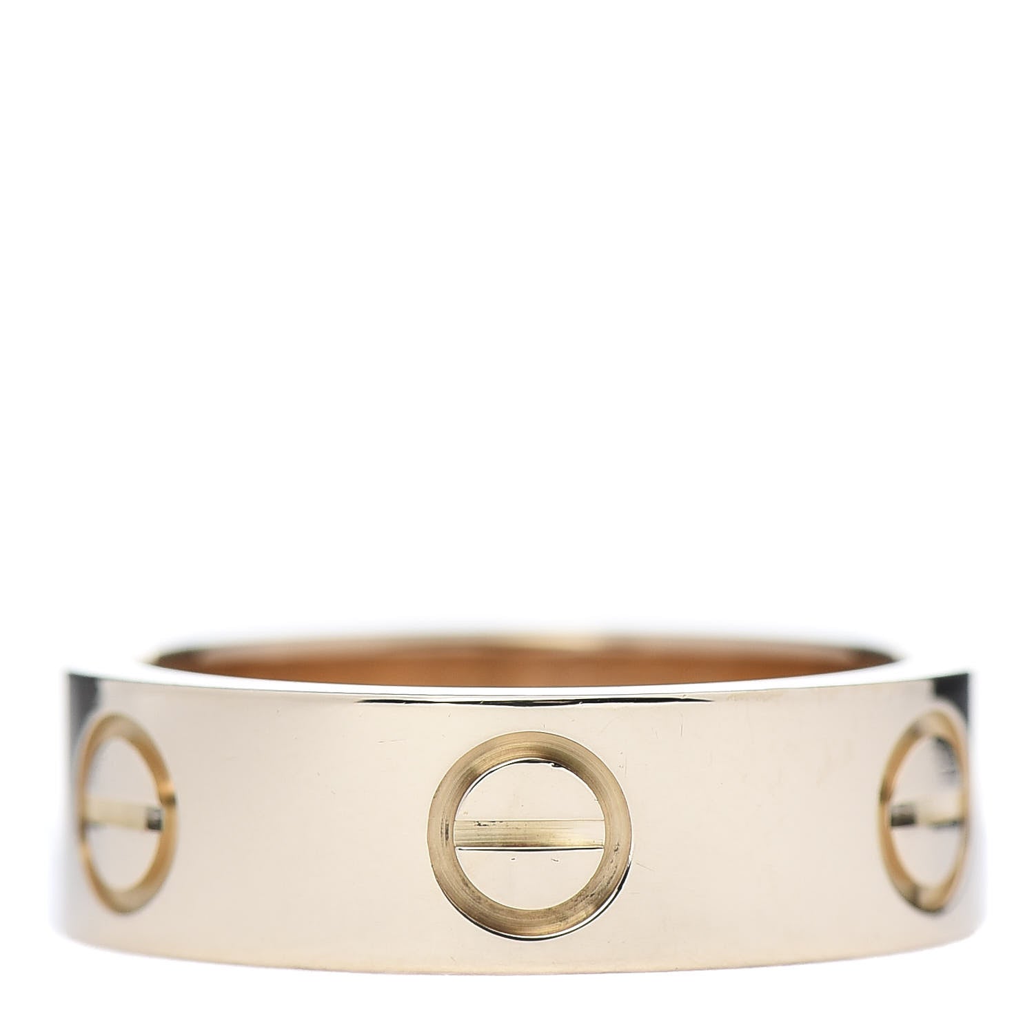 Cartier 18K Yellow Gold 5.5mm LOVE Ring 49 4.75 1 of 6