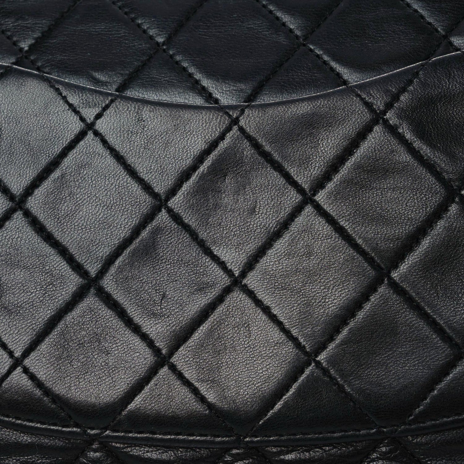 Chanel Lambskin Quilted Medium Double Flap Black 20 of 20