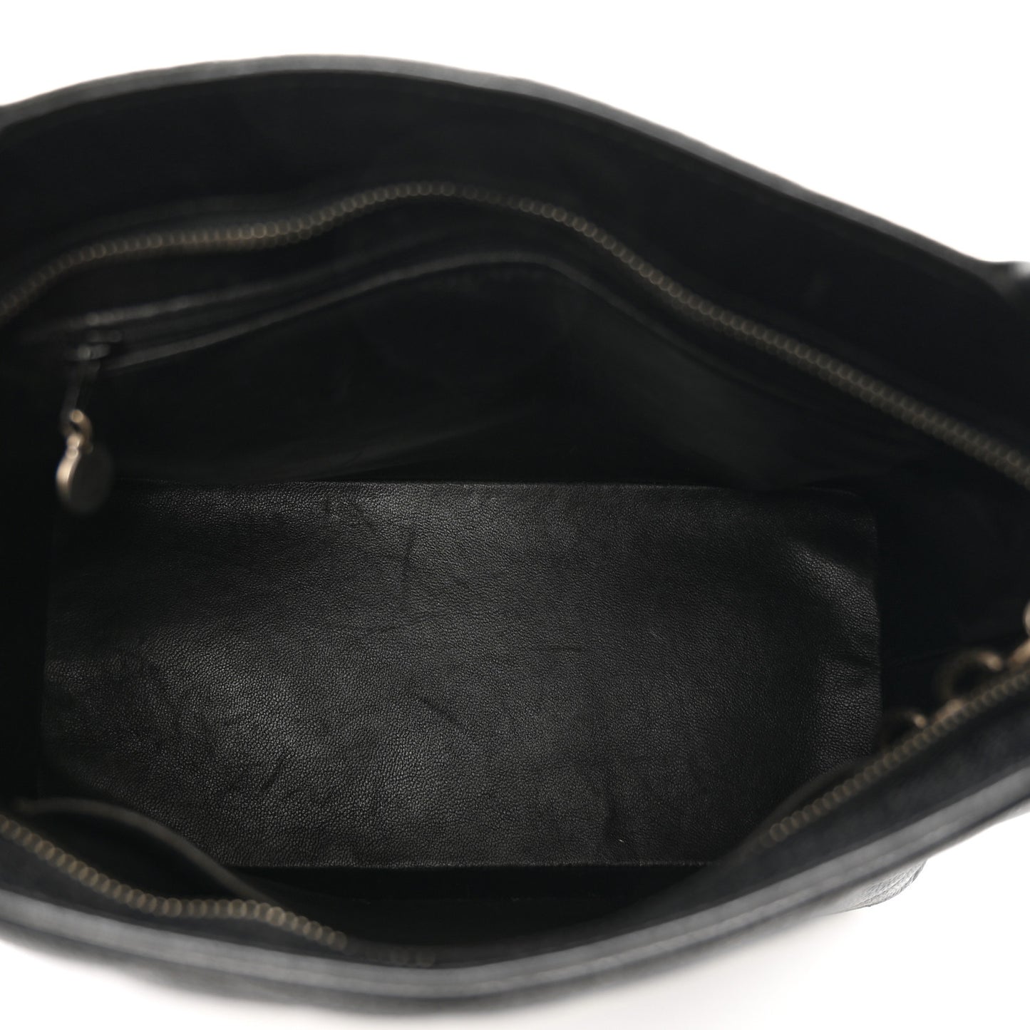 Caviar Quilted Medallion Tote Black