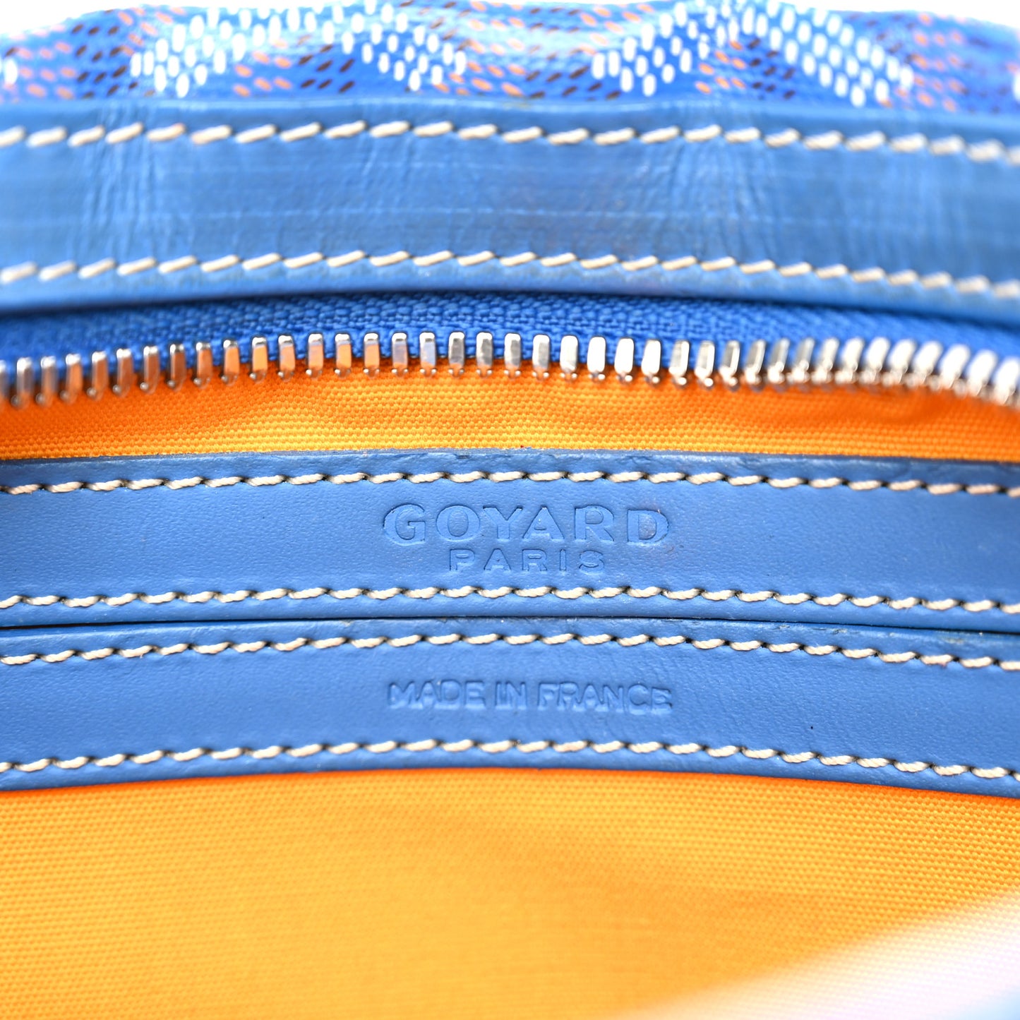 Goyardine Sac Cap Vert Sky Blue