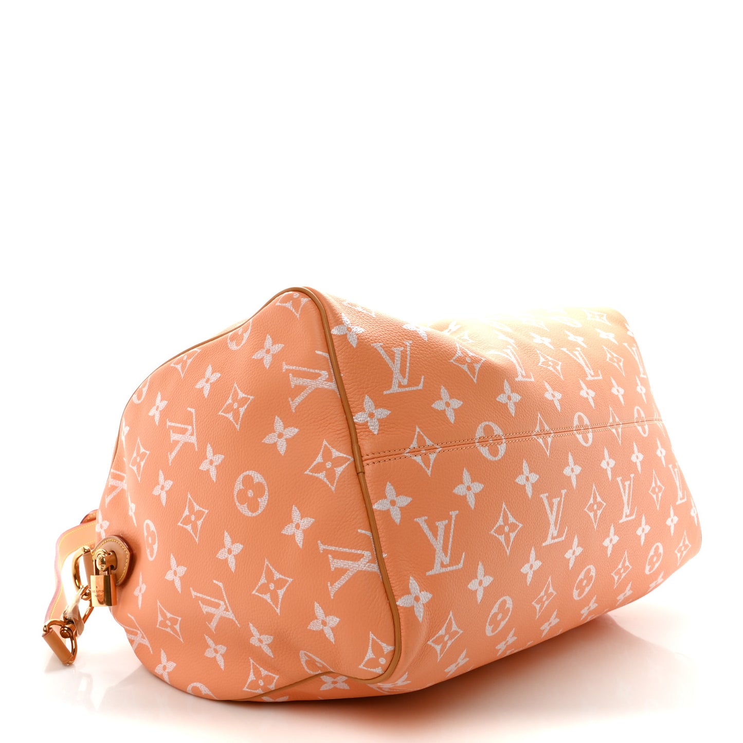 Calfskin Monogram Speedy P9 Bandouliere 40 Summer Peach