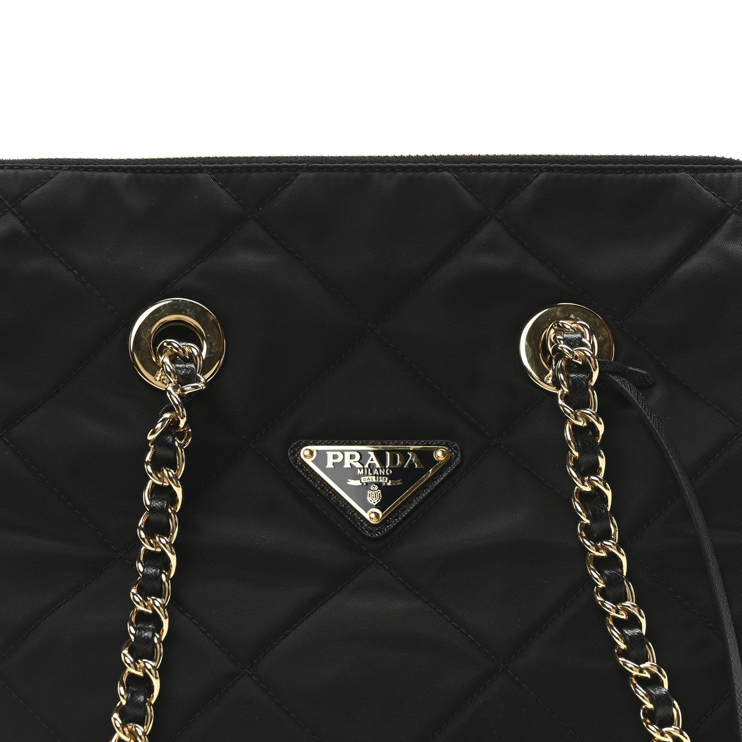 Re-Nylon Saffiano Stitched Re-Edition 1995 Shoulder Bag Black