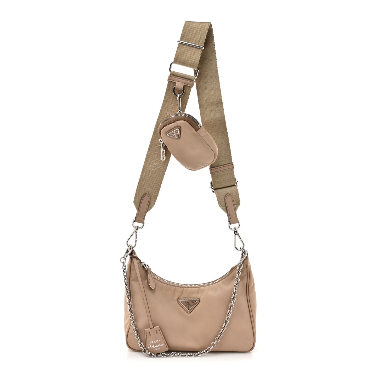 Nylon Re-Edition 2005 Shoulder Bag Cammeo