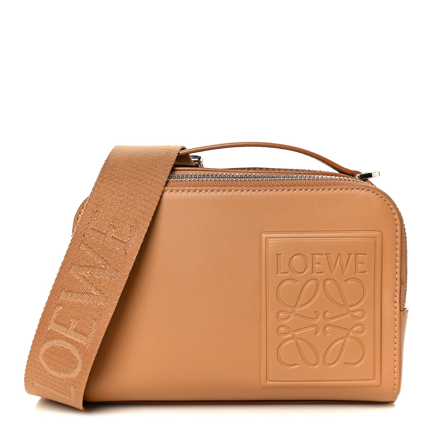 Loewe Satin Calfskin Mini Camera Bag Tan 1904817 – FASHIONPHILE