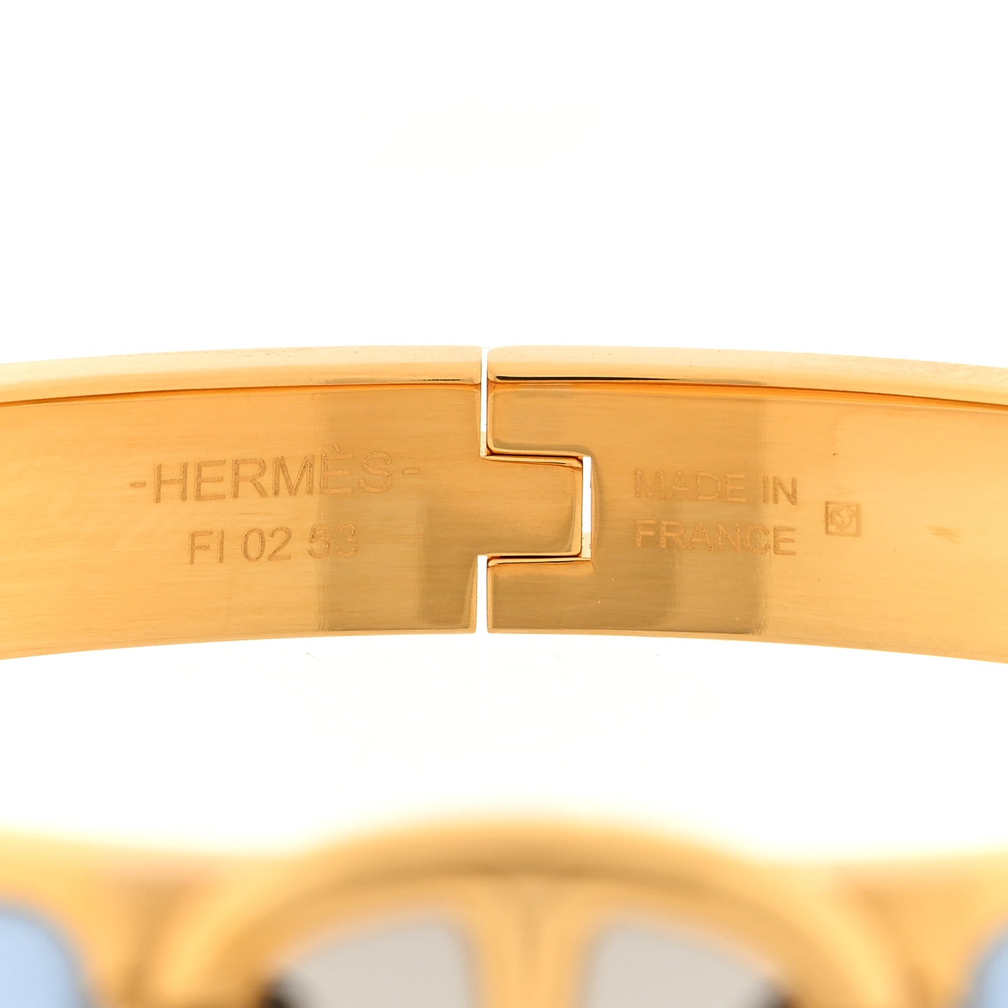 Enamel Mini Clic Chaine d'Ancre Bracelet Bleu Ciel