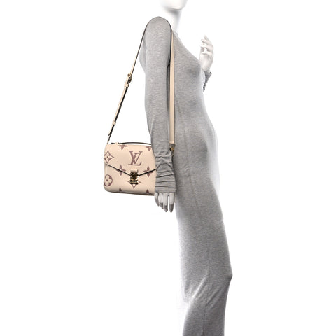 Empreinte Monogram Giant Pochette Metis Creme Bois de Rose