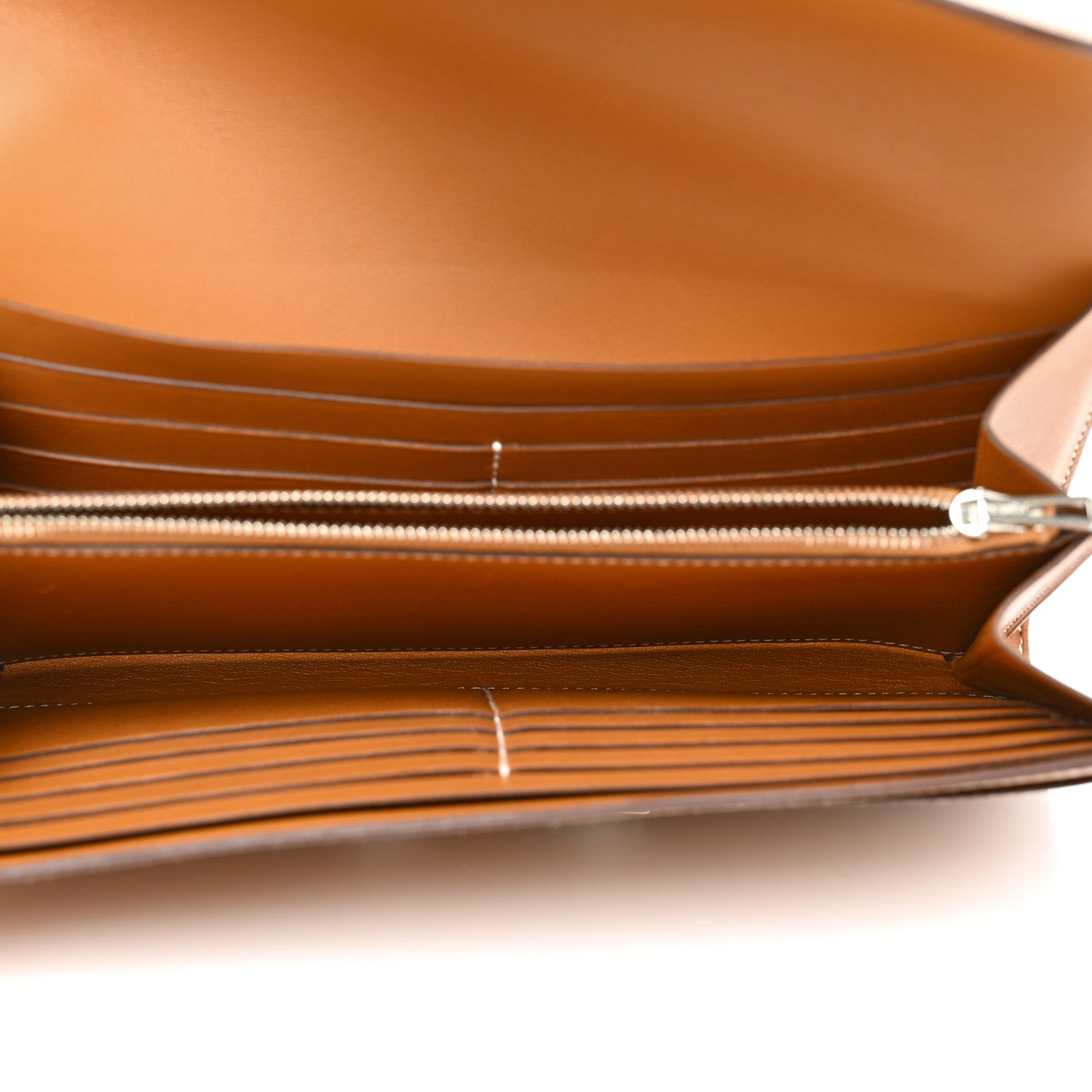 Hermes Tadelakt Constance Long Wallet Gold 5 of 12