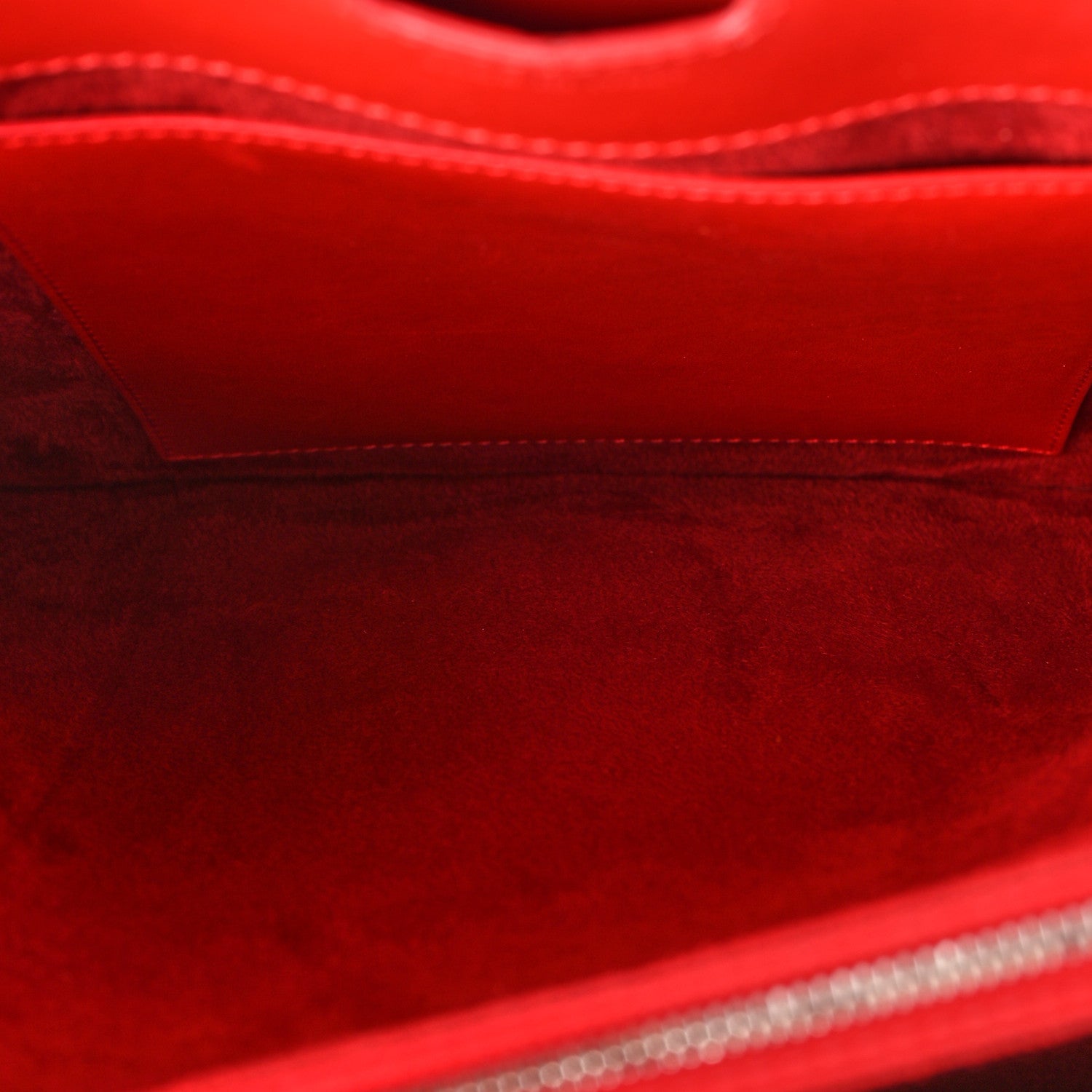 Christian Louboutin Calfskin Patent Studded Large Paloma Cashmere 9 of 25