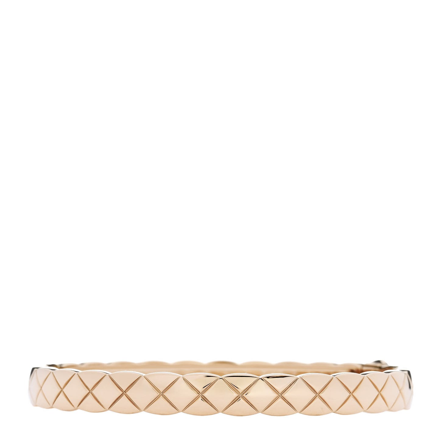18K Beige Gold Coco Crush Bangle Bracelet M