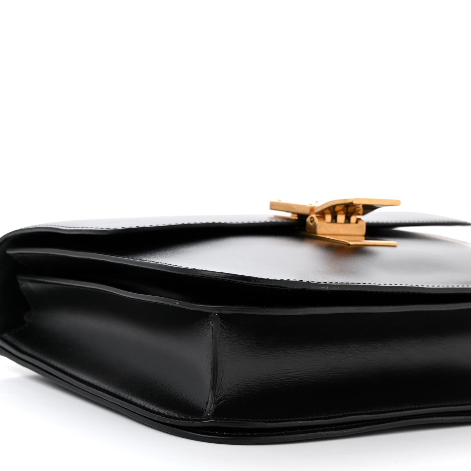 Celine Box Calfskin Medium Classic Box Flap Bag Black 9 of 10