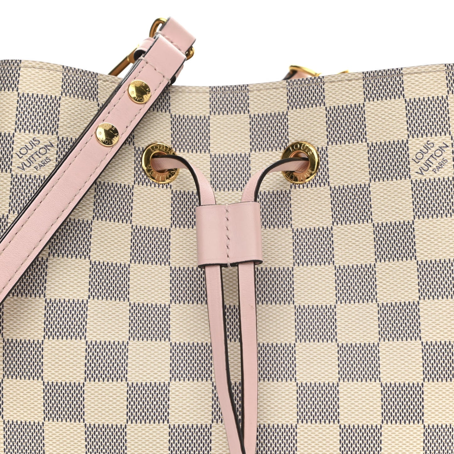 Damier Azur Neonoe MM Eau De Rose