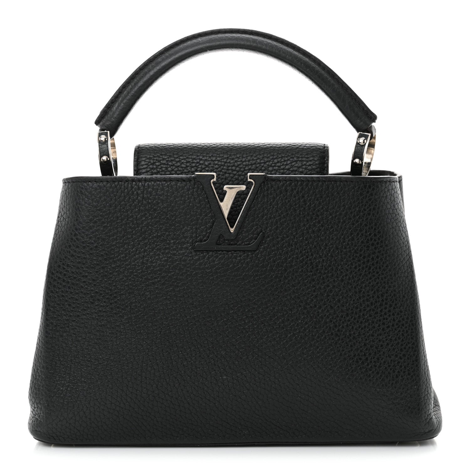 Louis Vuitton Taurillon Capucines BB Black 1 of 13