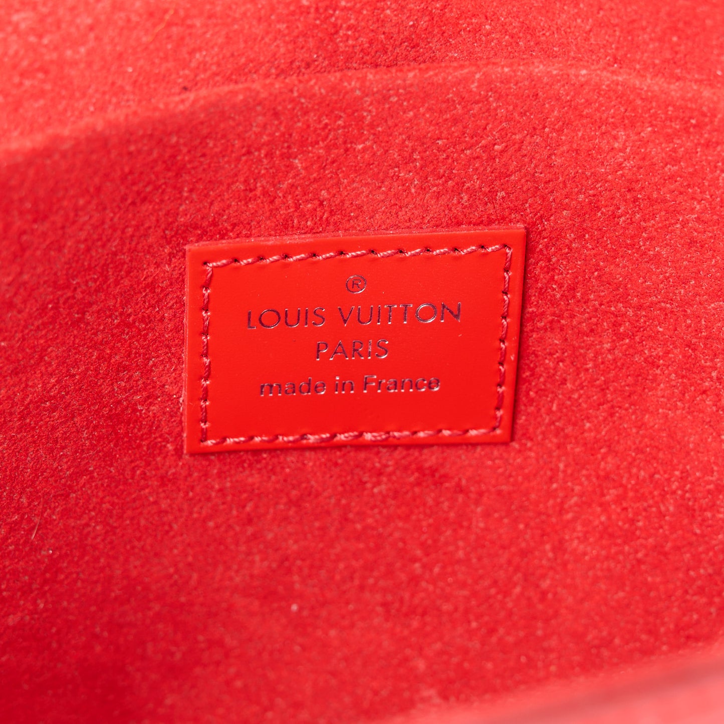 Epi Pochette Felicie Coquelicot