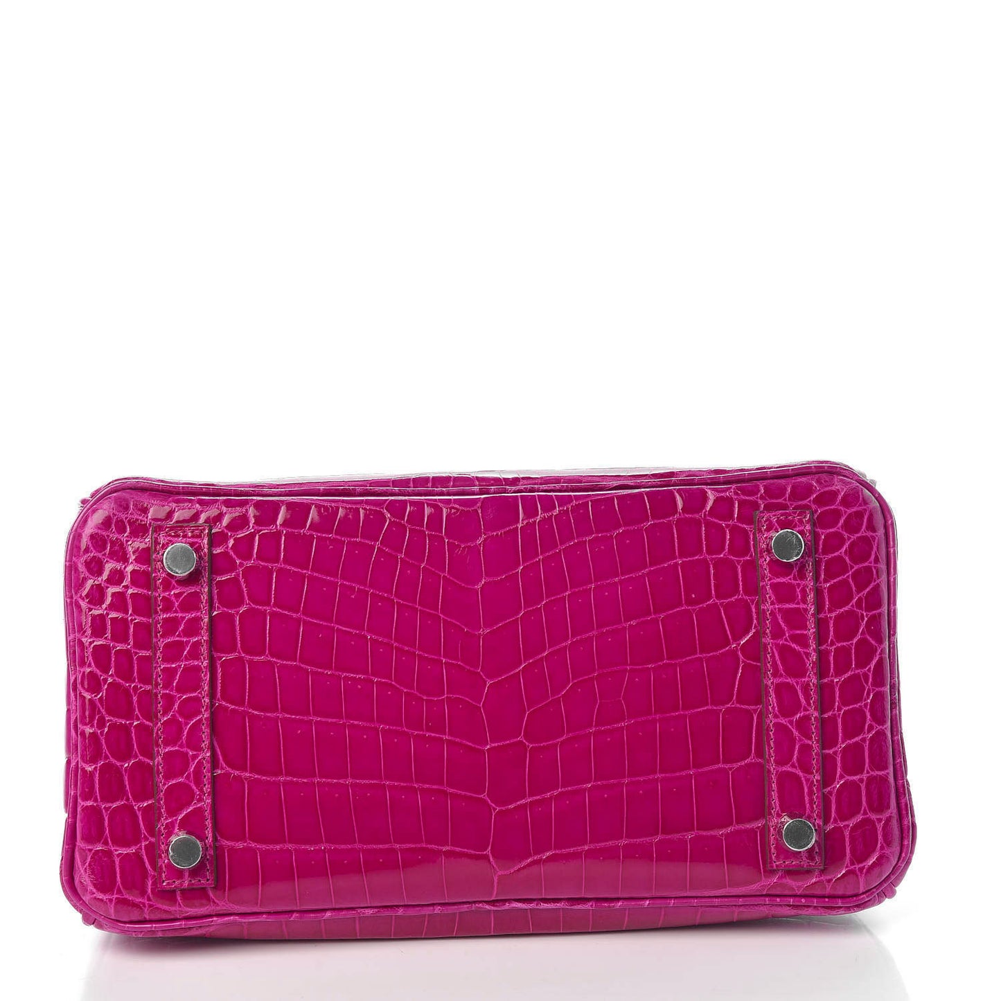 Shiny Niloticus Crocodile Birkin 25 Rose Scheherazade