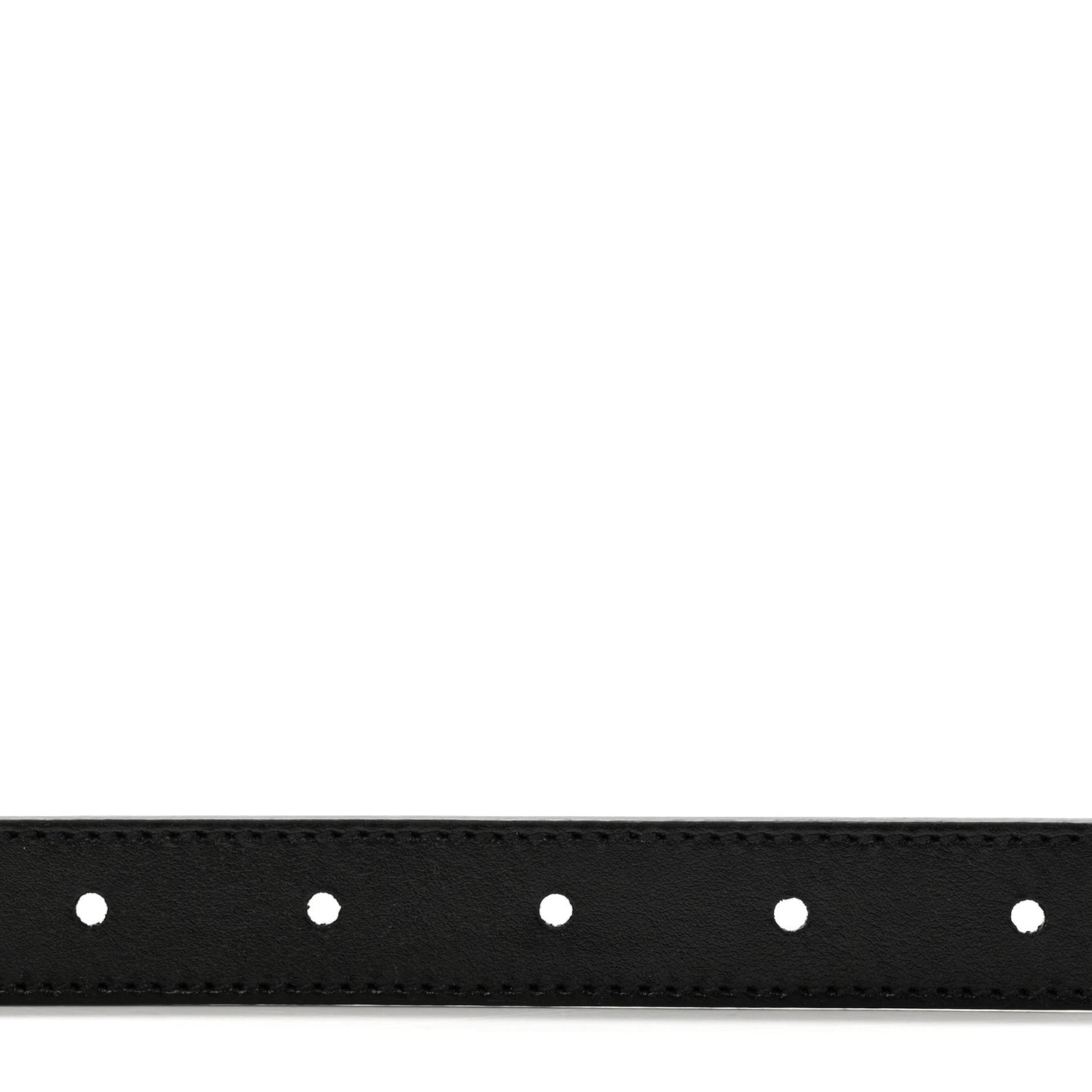 Calfskin GG Supreme Monogram Double G Reversible 20mm Belt 80 32 Beige Ebony Black