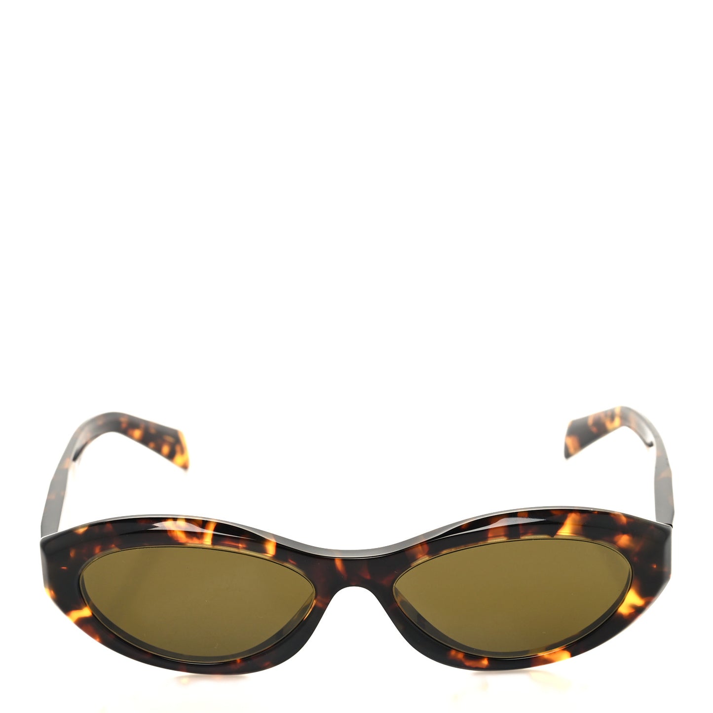 Acetate Oval Sunglasses SPR 26Z Tortoise