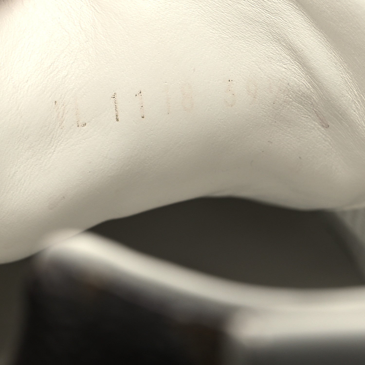 Louis Vuitton Calfskin Monogram Run Away Sneakers 39.5 White 6 of 8