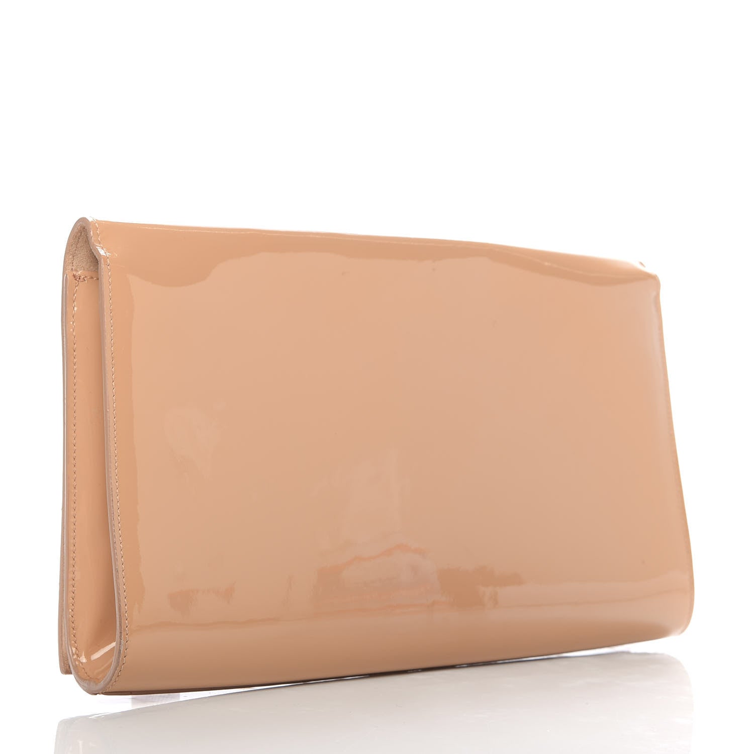 Saint Laurent Patent Calfskin Monogram Large Belle De Jour Clutch Chair 3 of 9
