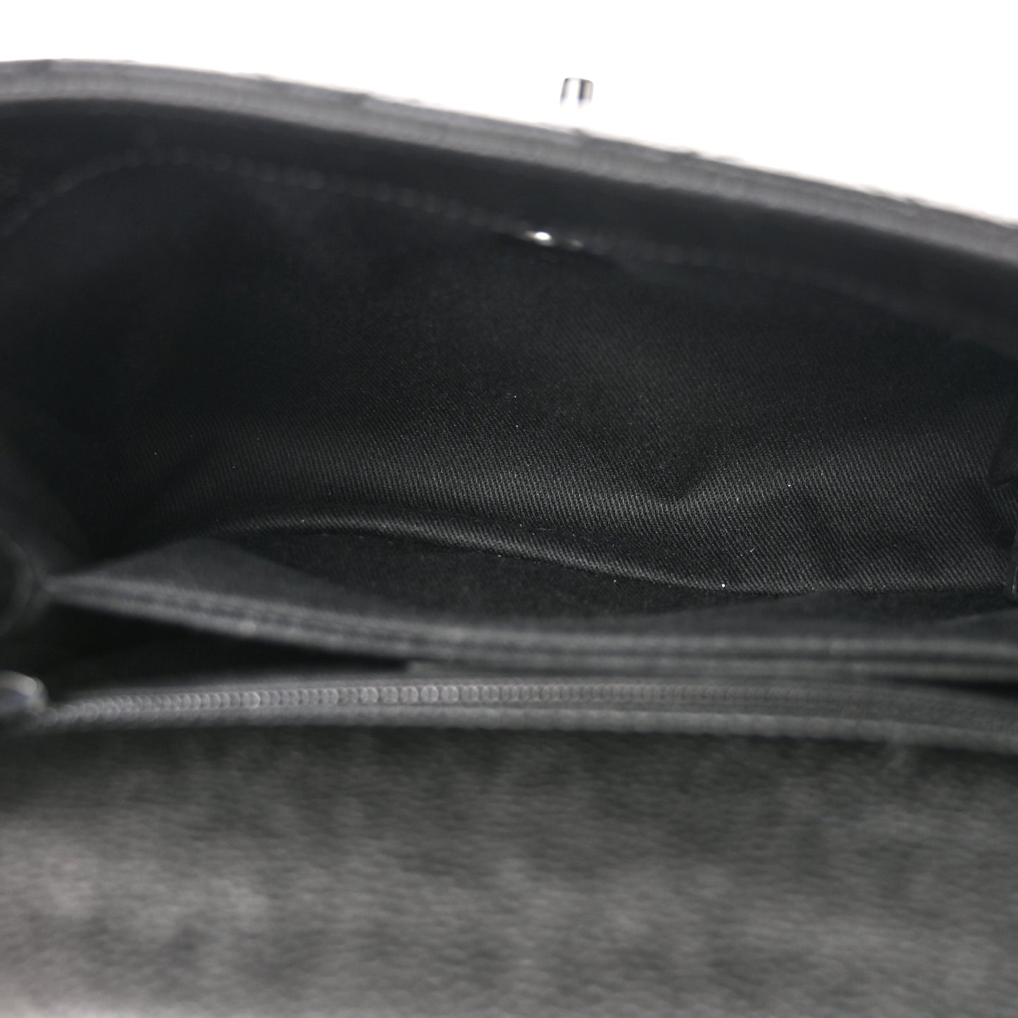 Caviar Quilted Mini Coco Handle Flap So Black
